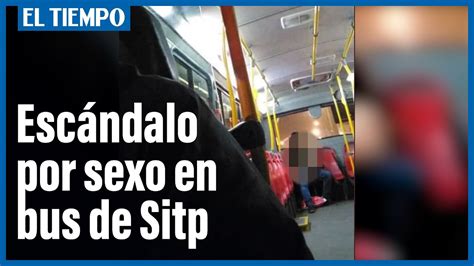 sexo en autobus